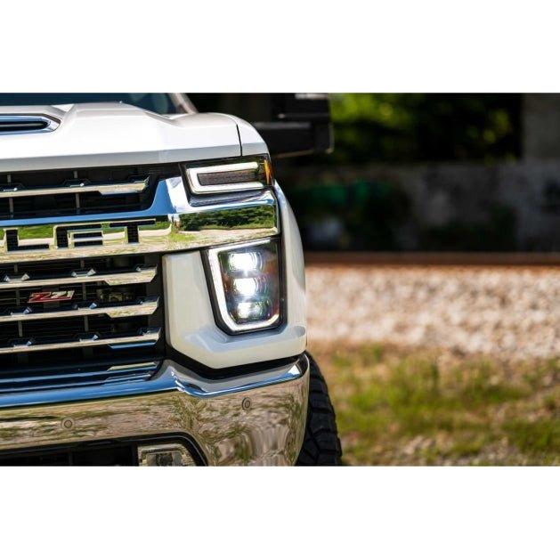 2020-2023 Chevrolet Silverado HD | Morimoto XB LED Headlights - LF547 - Truck Accessories Guy