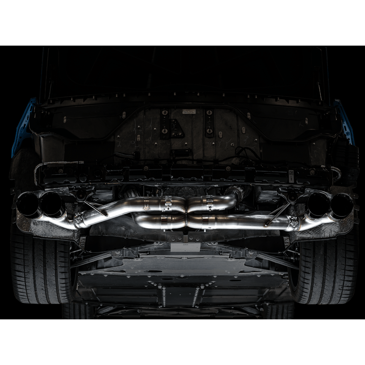 2020+ Chevrolet Corvette (C8) | AWE Track Edition Exhaust - Quad Diamond Black Tips - TAG Motorsports