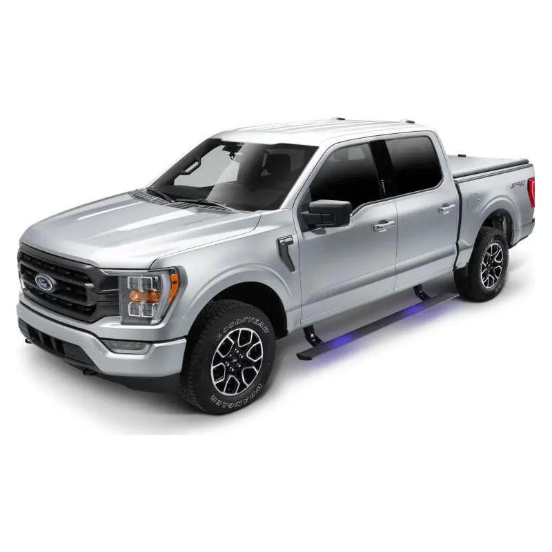 2021-2023 Ford F150 & Raptor - AMP Research PowerStep Plug-N-Play Running Boards 76152-01A - NP Motorsports