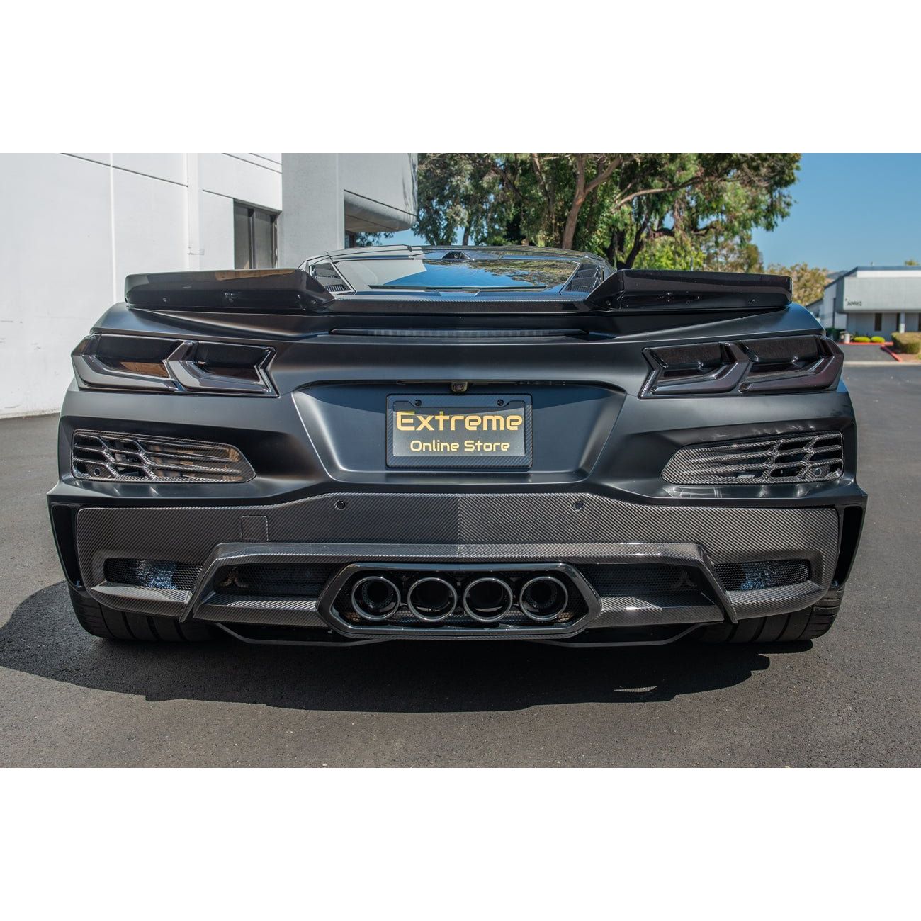 2021+ Chevrolet C8 Corvette - Carbon Diffuser - NP Motorsports