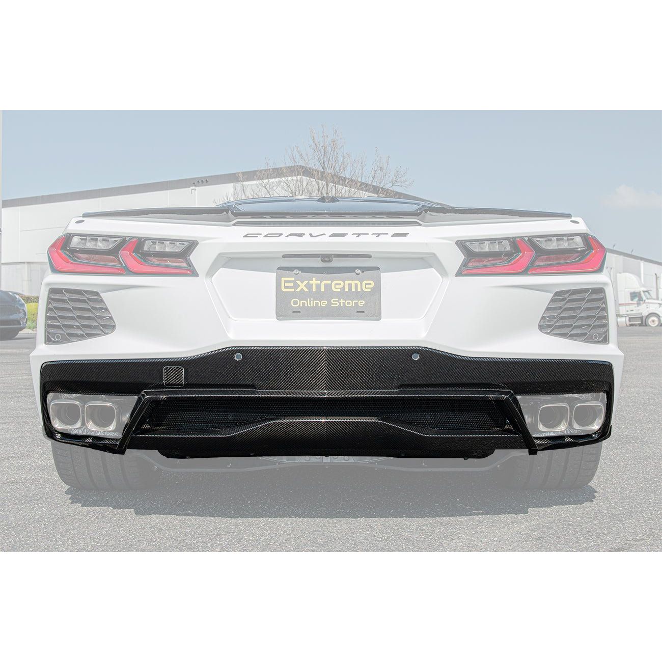2021+ Chevrolet C8 Corvette - Carbon Diffuser - NP Motorsports