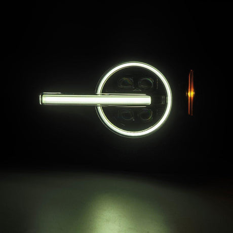 2021+ Ford Bronco | Alpharex NOVA-Series Projector Headlights - Alpha-Black - Truck Accessories Guy