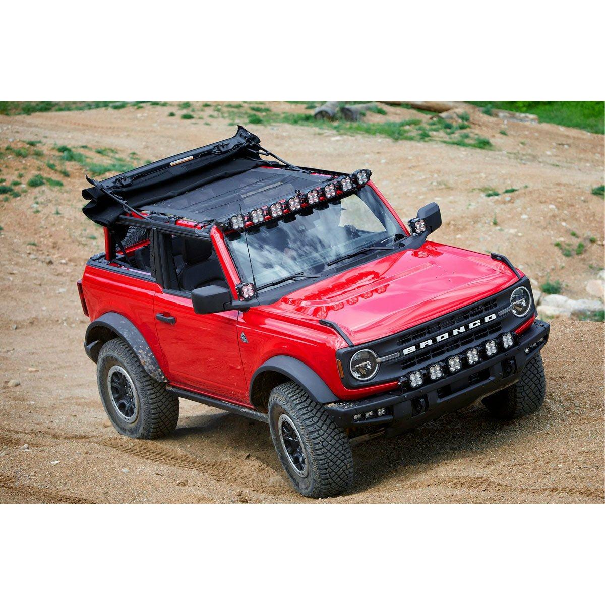 2021+ Ford Bronco | Baja Designs Bronco Roof Light Bar Kit 8 XL Linkable - Truck Accessories Guy