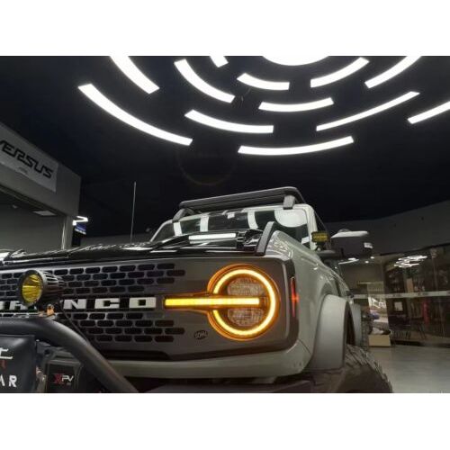 2021+ Ford Bronco - LED DRL Headlights w/Start-up Animation Sequence - NP Motorsports
