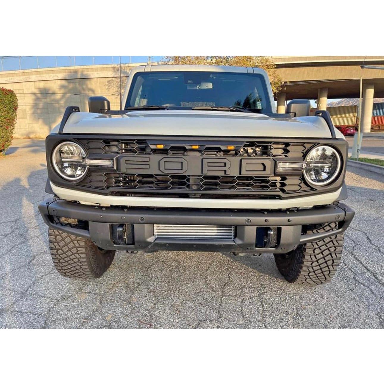 2021+ Ford Bronco | Raptor Style Front Grille - Truck Accessories Guy