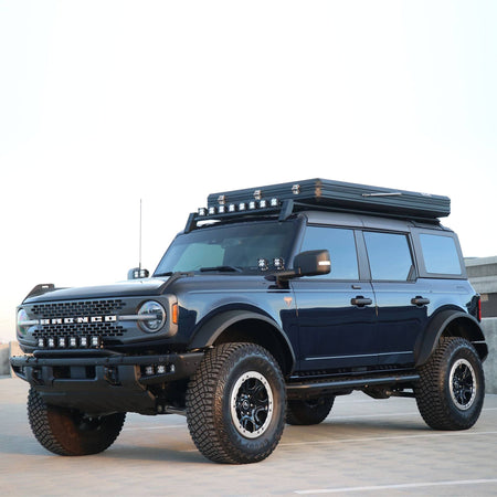 2021+ Ford Bronco | ZROADZ Black Roof Rack - Truck Accessories Guy