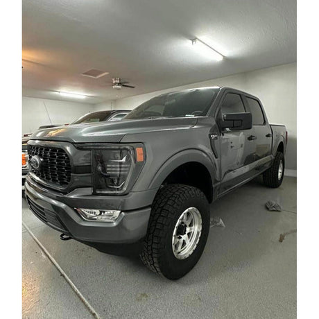 2021+ Ford F150 | AlphaRex LUXX-Series LED Projector Headlights Alpha Black - NP Motorsports