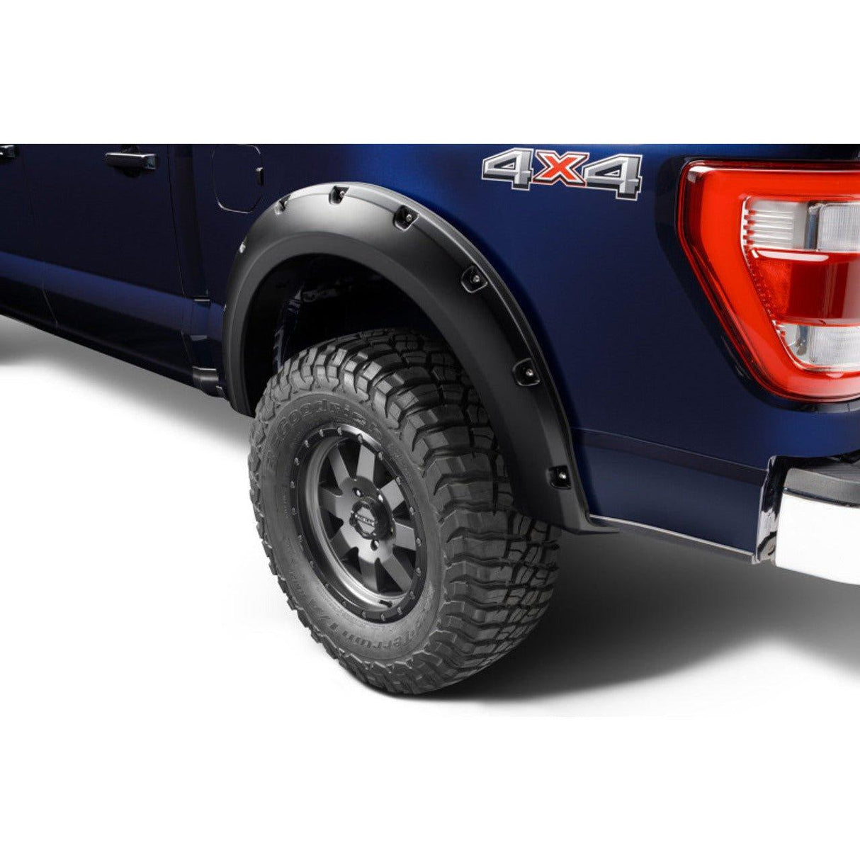 2021+ Ford F150 (Excl. Lightning)- Bushwacker Pocket Style Flares 4pc - Black - 20963-02 - NP Motorsports