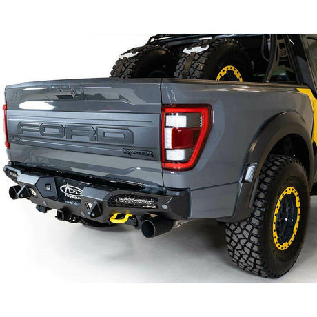 2021+ Ford F150 Raptor | Addictive Desert Designs HoneyBadger Rear Bumper - Truck Accessories Guy