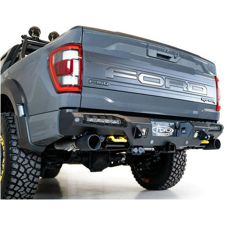 2021+ Ford F150 Raptor | Addictive Desert Designs HoneyBadger Rear Bumper - Truck Accessories Guy