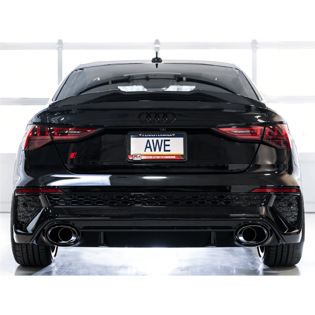 2022+ Audi RS3 - AWE Tuning Cat-Back SwitchPath Exhaust (No Tips) - NP Motorsports