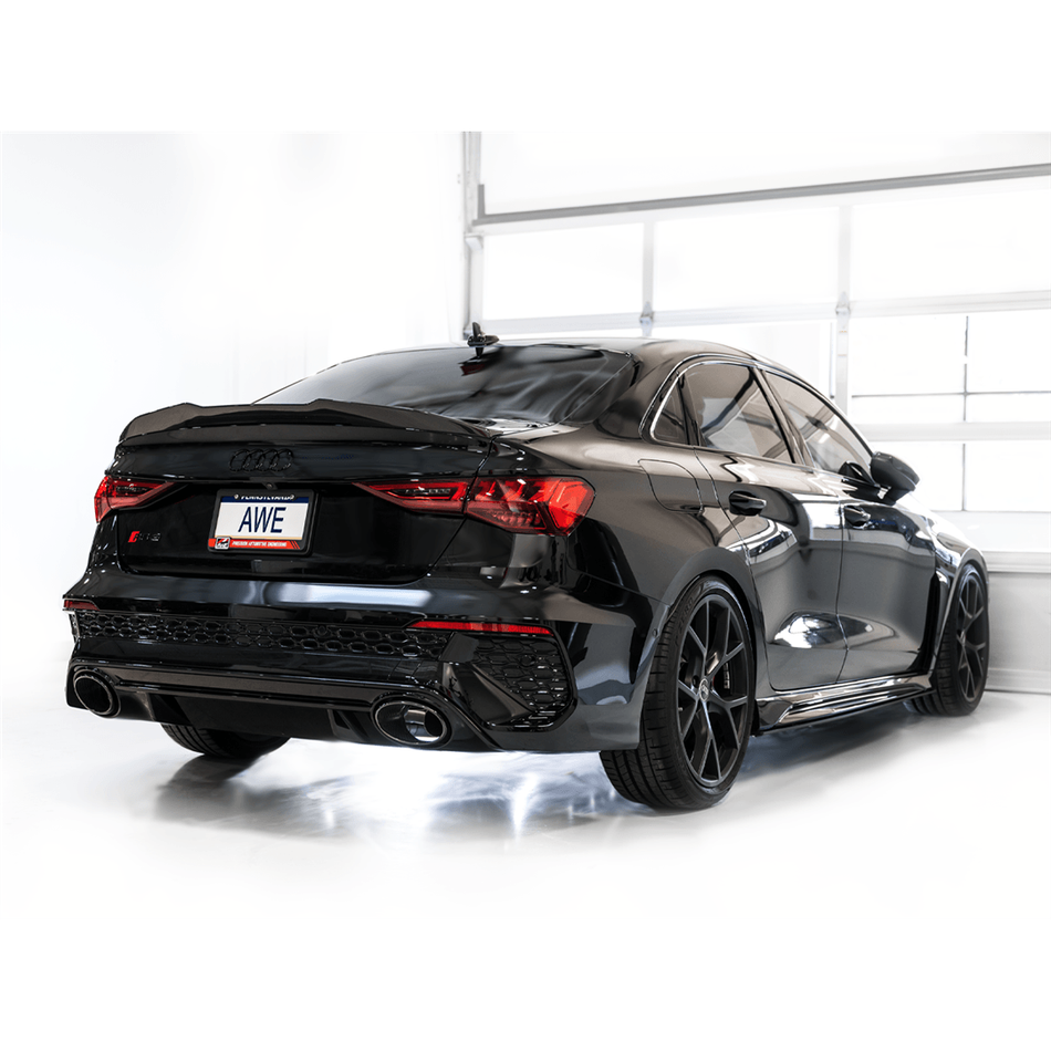2022+ Audi RS3 - AWE Tuning Cat-Back SwitchPath Exhaust (No Tips) - NP Motorsports