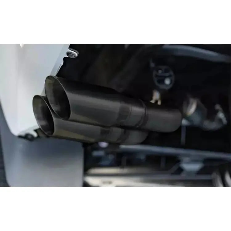 2022+ Toyota Tundra | MagnaFlow Street Series Cat-Back Performance Exhaust System (Black) - Truck Accessories Guy