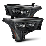 22-23 Toyota Tundra/Sequoia LUXX-Series LED Projector Headlights Alpha-Black - NP Motorsports