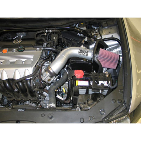K&N 09 Acura TSX 2.4L Silver Typhoon Intake