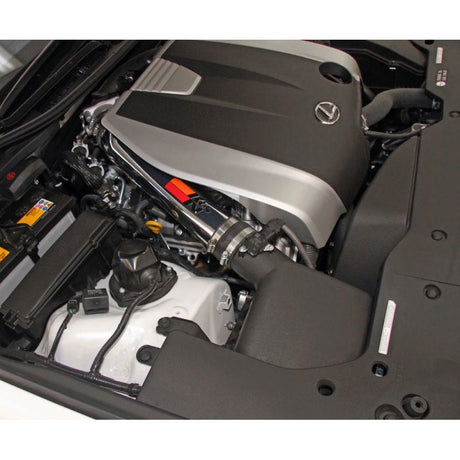 K&N 69 Series Performance Typhoon Intake Kit - Polished for 13-14 Lexus GS350 3.5L V6