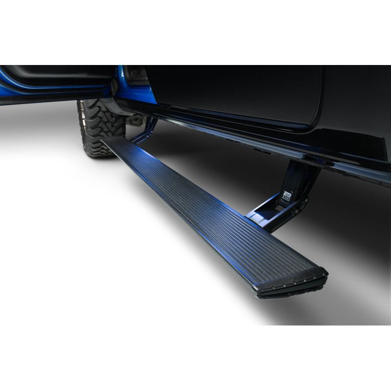 AMP Research 19-22 Ram 1500 Crew Cab PowerStep Xtreme - Black (Incl OEM Style Illumination)