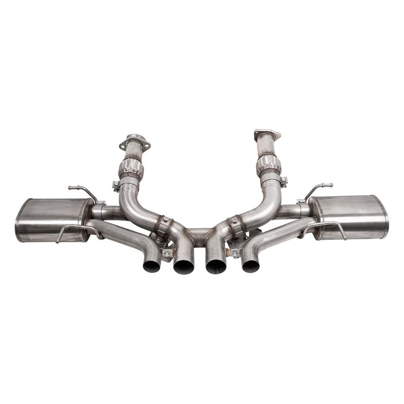 Corsa 2023 Chevrolet Corvette C8 Z06 3in Valved Cat-Back Exhaust Muffler System (Re-Uses Stock Tips)