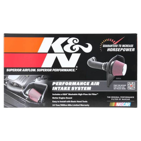K&N 19-20 Jeep Cherokee L4-2.4L Performance Air Intake Kit