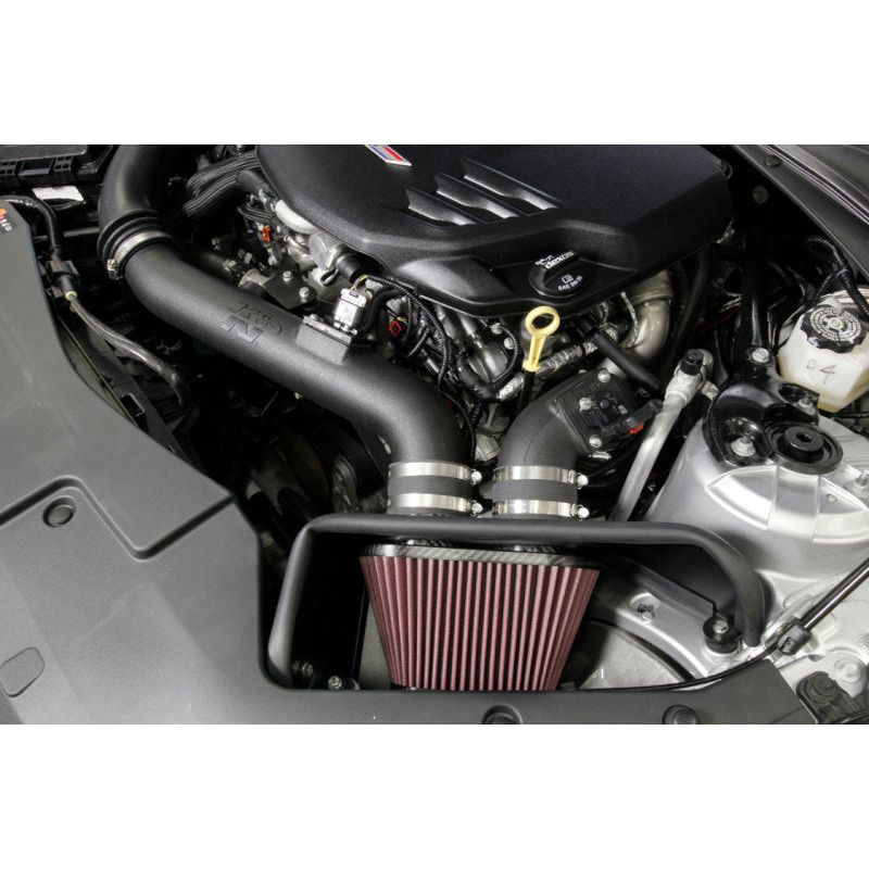 K&N 16-17 Cadillac ATS-V 3.6L V6 Twin Turbo Performance Intake Kit