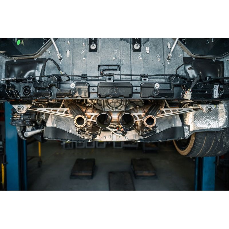 Corsa 2023 Chevrolet Corvette C8 Z06 3in Valved Cat-Back Exhaust Muffler Delete Track System w/o Tip