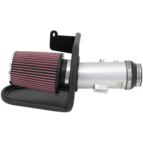 K&N 13-14 Honda Accord 3.5L V6 69 Series Typhoon Air Intake System - Silver Cold Air Intake Kit
