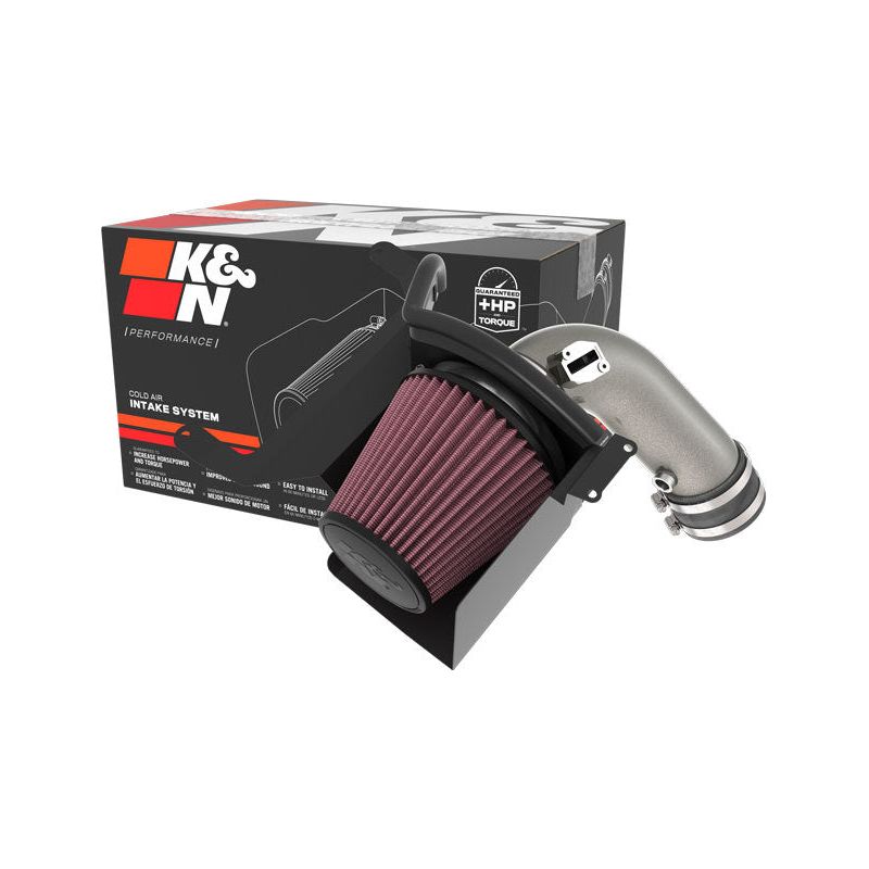 K&N 21-22 Ford E350/450 V8-7.3L Performance Air Intake Kit