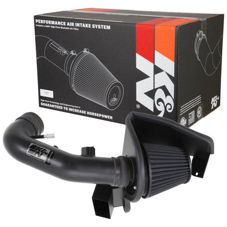 K&N 11-14 Ford Mustang GT 5.0L V8 Black Performance Intake Kit