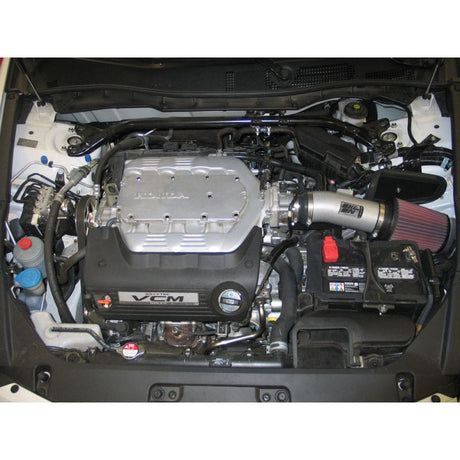 K&N 08 Honda Accord 3.5L-V6 Silver Typhoon Short Ram Intake