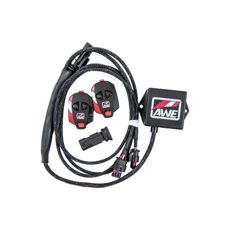 AWE Tuning Ford Focus RS SwitchPath Cat-back Exhaust - Chrome Silver Tips