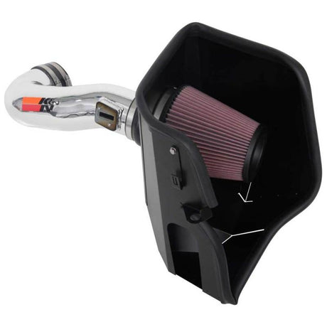 K&N 2019 Chevy Silverado / GMC Sierra 1500 V8-5.3/6.2L Performance Air Intake Kit