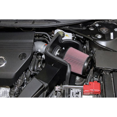 K&N 69 Series Typhoon Performance Intake Kit - Silver for 13-14 Nissan Altima 2.5L L4