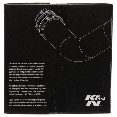 K&N 19-20 Jeep Cherokee V6-3.2L Aircharger Performance Intake