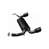 MagnaFlow 07-17 Jeep Wrangler JK 3.8/3.6L Dual Split Rear Exit Black Axle-Back Exhaust