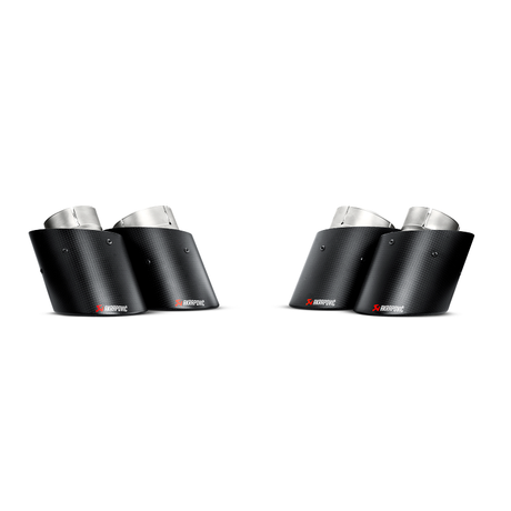Akrapovic 13-17 Audi S6 Avant/Limousine (C7) Evolution Line Cat Back (Titanium) w/ Carbon Tips