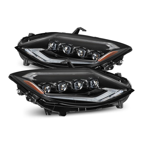 23-24 Nissan Z - Alpharex NOVA-Series LED Projector Headlights Alpha-Black