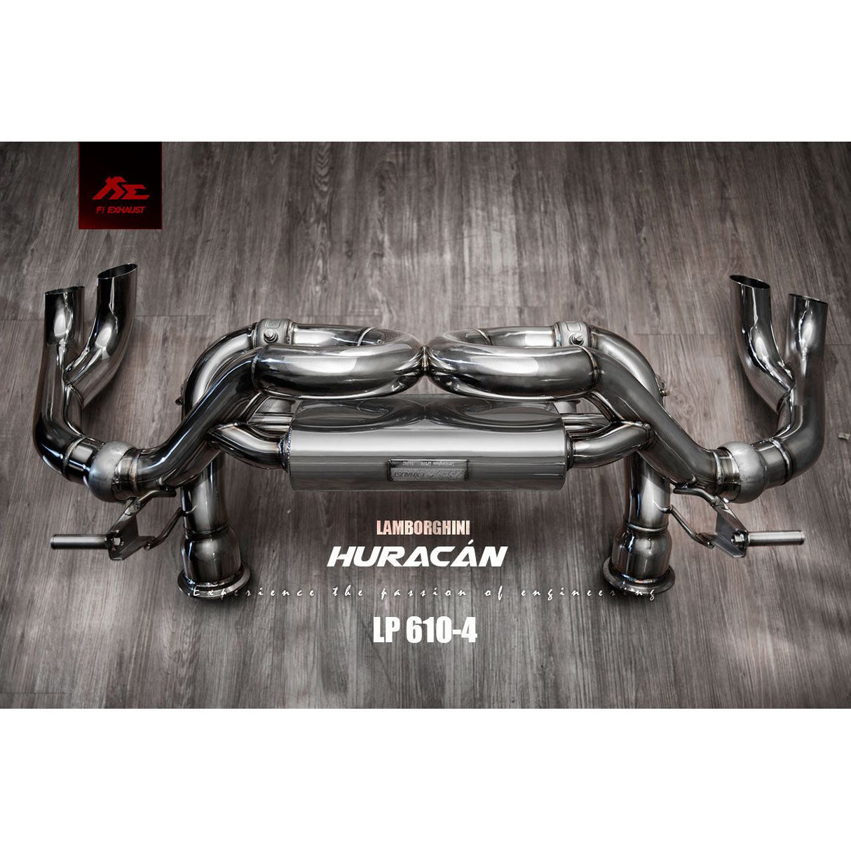 Lamborghini Huracan LP610-4 2014+ - FI Exhaust Valvetronic Muffler Kit