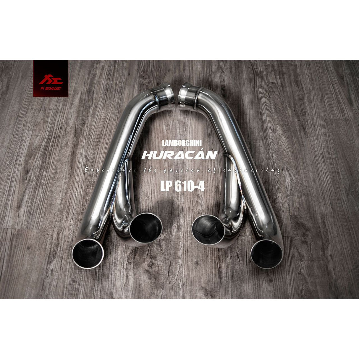 Lamborghini Huracan LP610-4 2014+ - FI Exhaust Valvetronic Muffler Kit