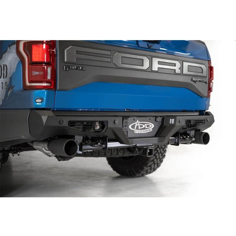 Addictive Desert Designs 17-20 Ford Raptor F-150 Bomber Rear Bumper w/ Backup Sensor Cutouts - NP Motorsports