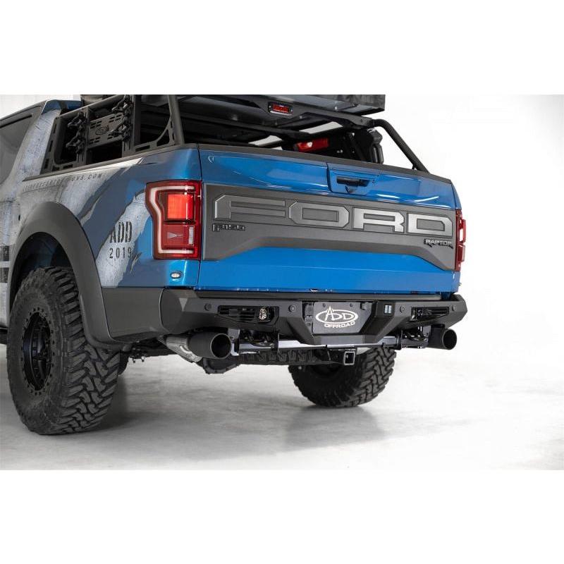 Addictive Desert Designs 17-20 Ford Raptor F-150 Bomber Rear Bumper w/ Backup Sensor Cutouts - NP Motorsports