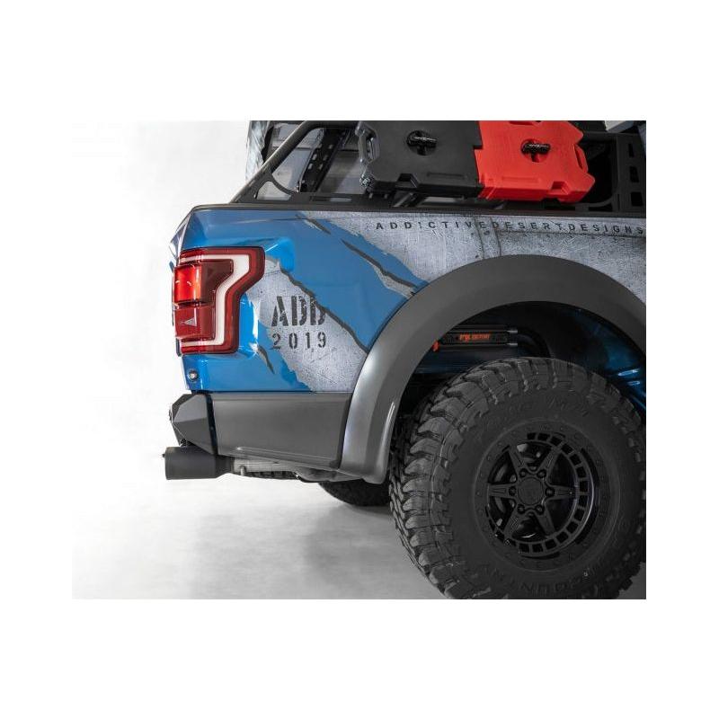 Addictive Desert Designs 17-20 Ford Raptor F-150 Bomber Rear Bumper w/ Backup Sensor Cutouts - NP Motorsports