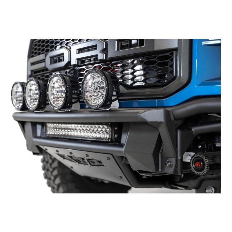 Addictive Desert Designs 17-20 Ford Raptor Pro Bolt-On Front Bumper - Hammer Black - NP Motorsports