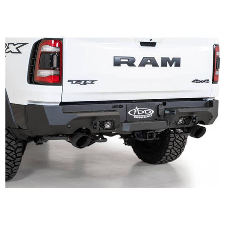 Addictive Desert Designs 2021 Dodge RAM 1500 TRX Stealth Fighter Rear Bumper - Hammer Black - NP Motorsports