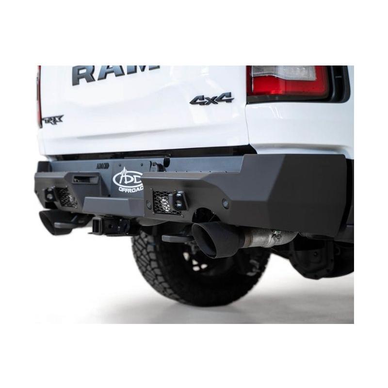 Addictive Desert Designs 2021 Dodge RAM 1500 TRX Stealth Fighter Rear Bumper - Hammer Black - NP Motorsports