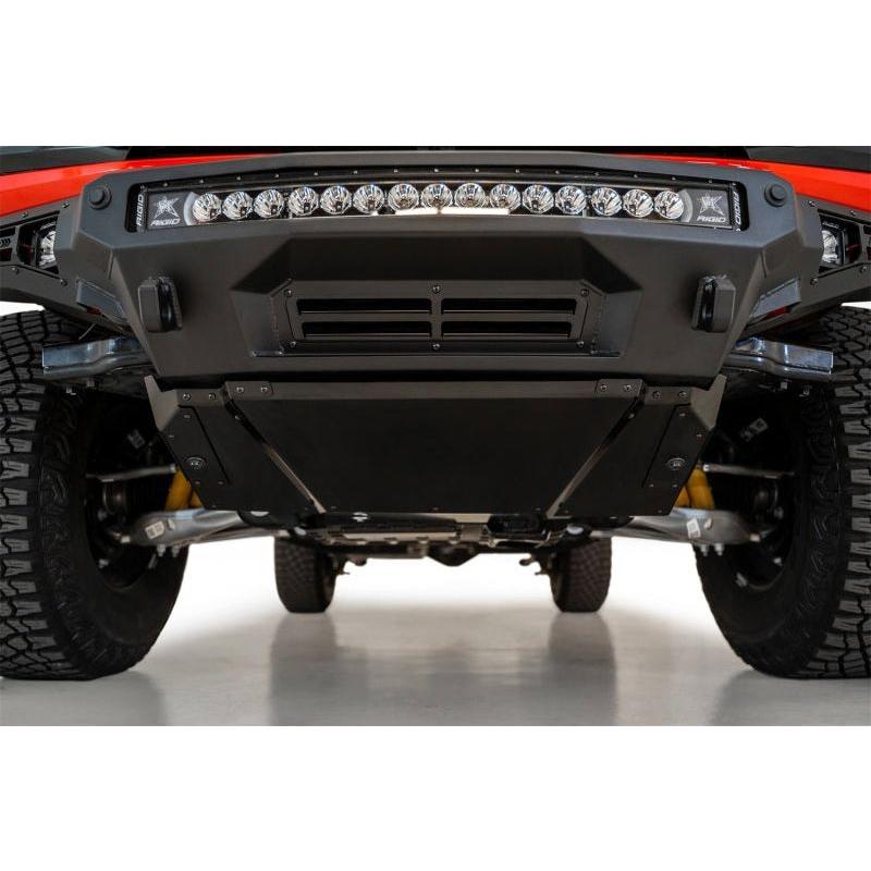 Addictive Desert Designs 2021+ Ford Bronco Stealth Fighter Front Bumper Skid Plate Kit - NP Motorsports