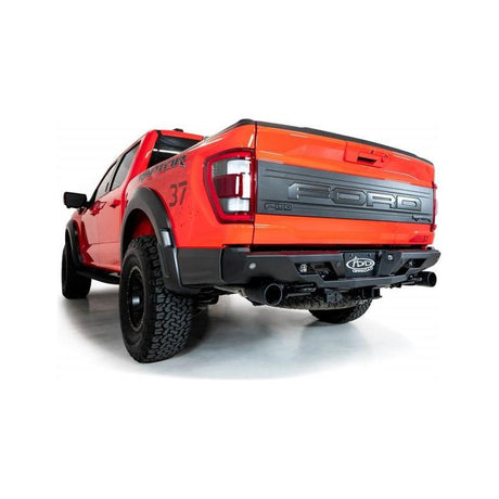 Addictive Desert Designs 2022+ Ford Raptor Stealth Fighter R Bumper w/ 2 Cube Lights - Hammer Black - NP Motorsports