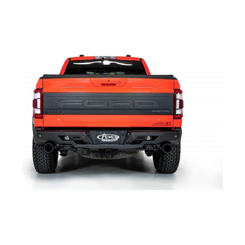 Addictive Desert Designs 2022+ Ford Raptor Stealth Fighter R Bumper w/ 2 Cube Lights - Hammer Black - NP Motorsports