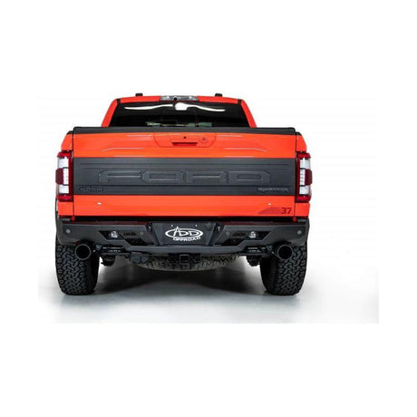 Addictive Desert Designs 2022+ Ford Raptor Stealth Fighter R Bumper w/ 2 Cube Lights - Hammer Black - NP Motorsports