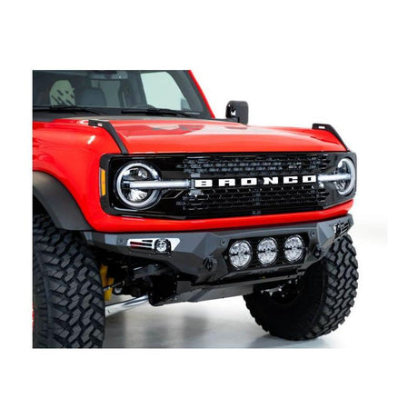 Addictive Desert Designs 21-22 Ford Bronco Bomber Front Bumper (w/ 3 Rigid 360 Mounts) - NP Motorsports