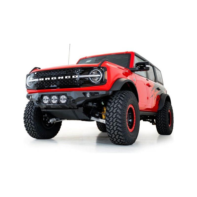 Addictive Desert Designs 21-22 Ford Bronco Bomber Front Bumper (w/ 3 Rigid 360 Mounts) - NP Motorsports